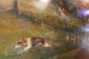 Mural from The Fox and Hounds Inn at Bridestowe