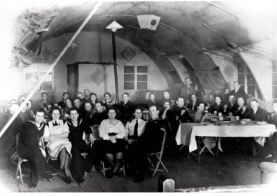 Polish naval canteen, Okehampton, c. 1947. Image Courtesy of the Museum of Dartmoor Life.